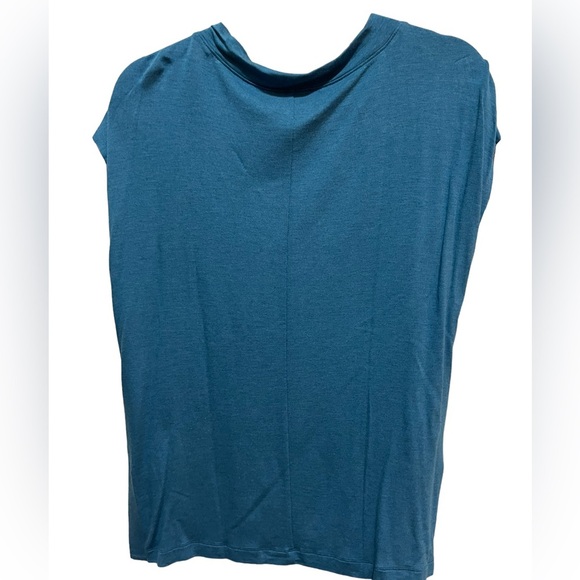 Loft- sleeveless V-neck Tunic - blue - size M - Picture 3 of 3